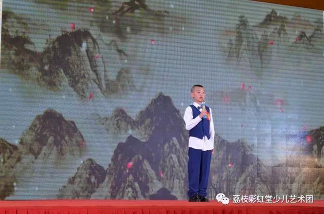 多彩話童年比賽現(xiàn)場(chǎng)