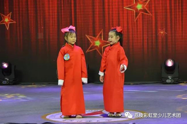 多彩話童年比賽現(xiàn)場(chǎng)