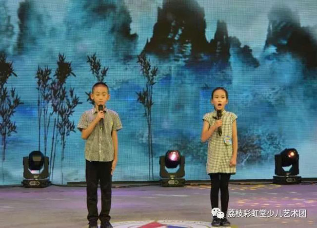 多彩話童年比賽現(xiàn)場(chǎng)